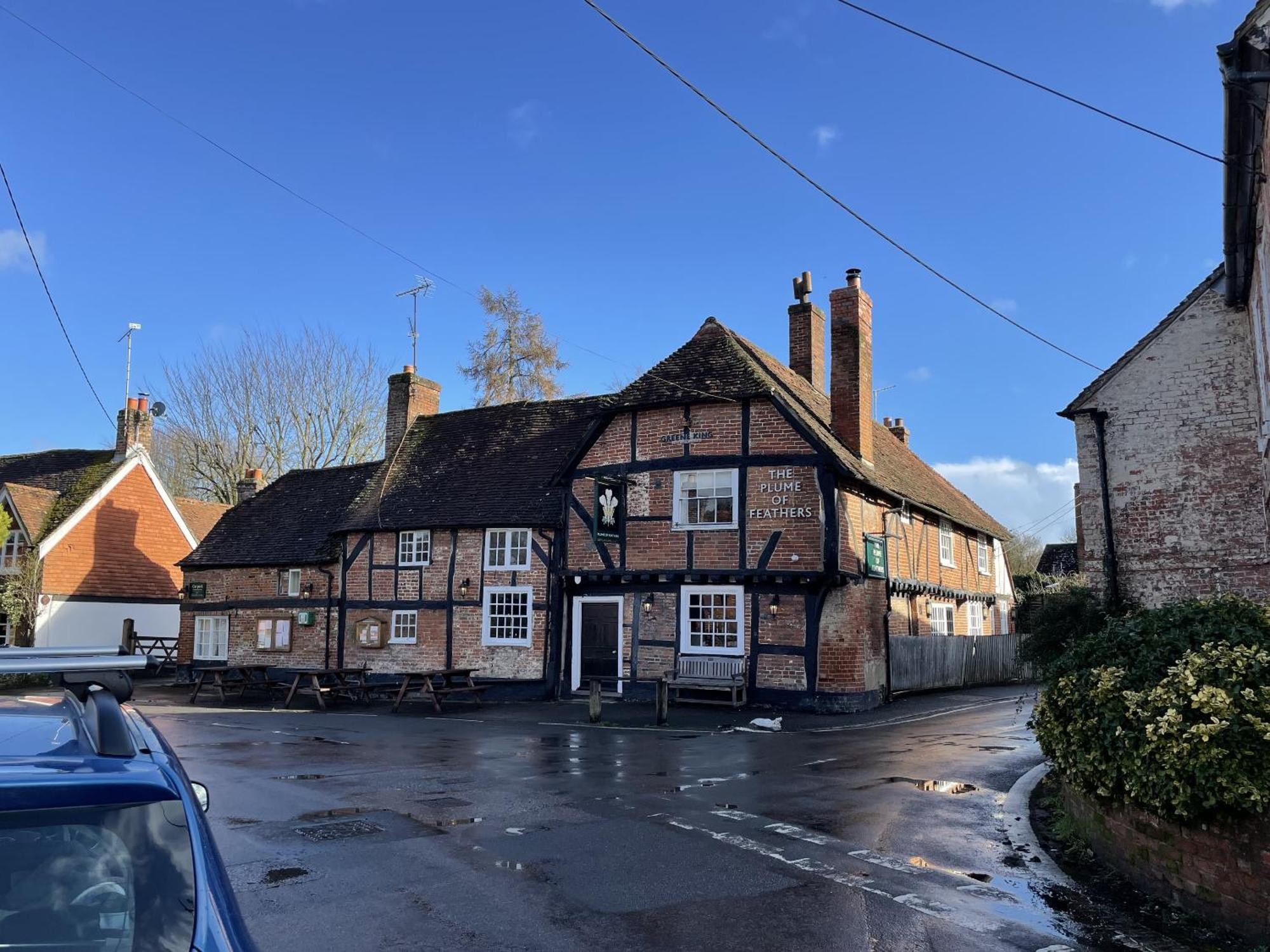 The Plume Of Feathers Farnham  Rum bild